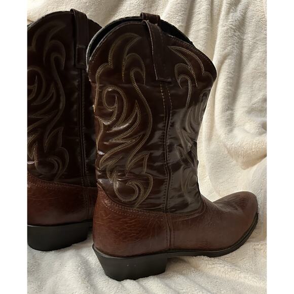 Laredo Brown Boots Women’s Western Wear Size 13D Model 28 1824 Western Cowgirl - Picture 4 of 13